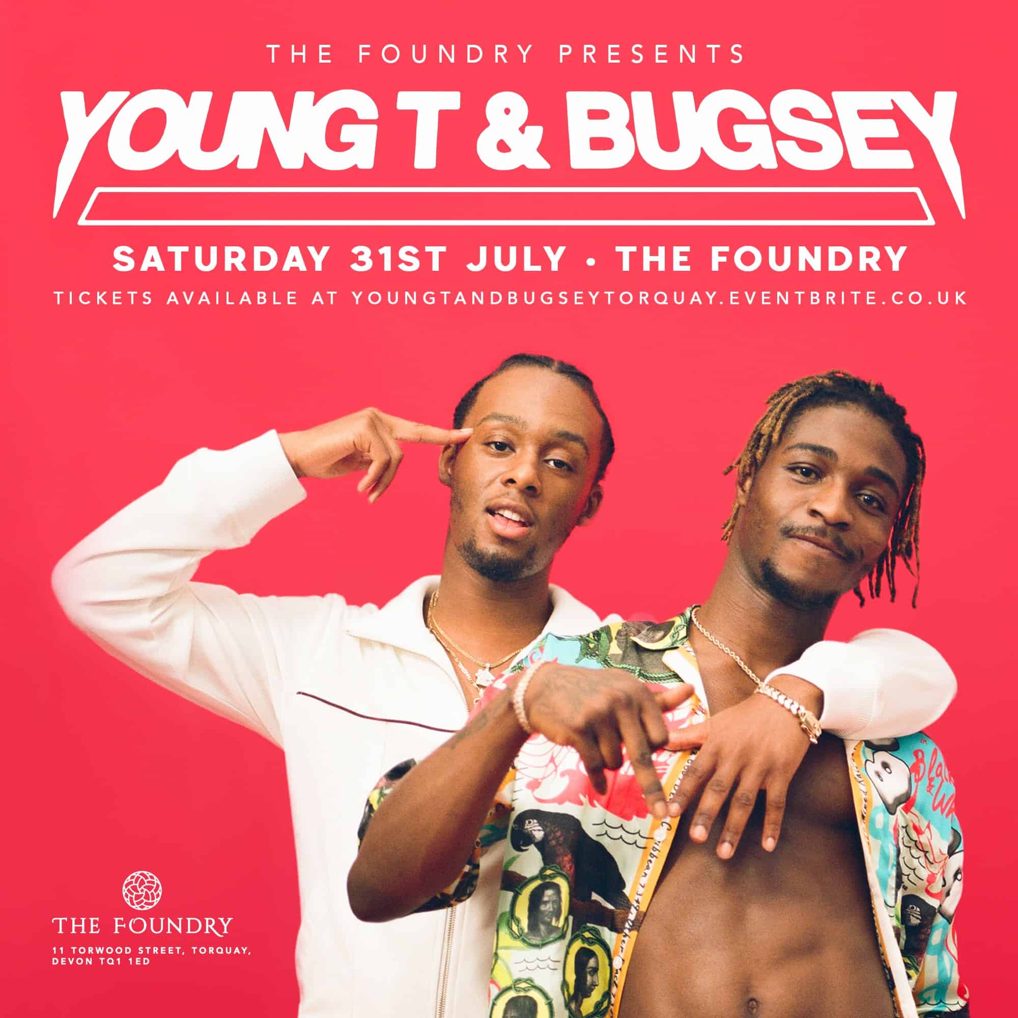 Young T & Bugsey The Foundry Torquay