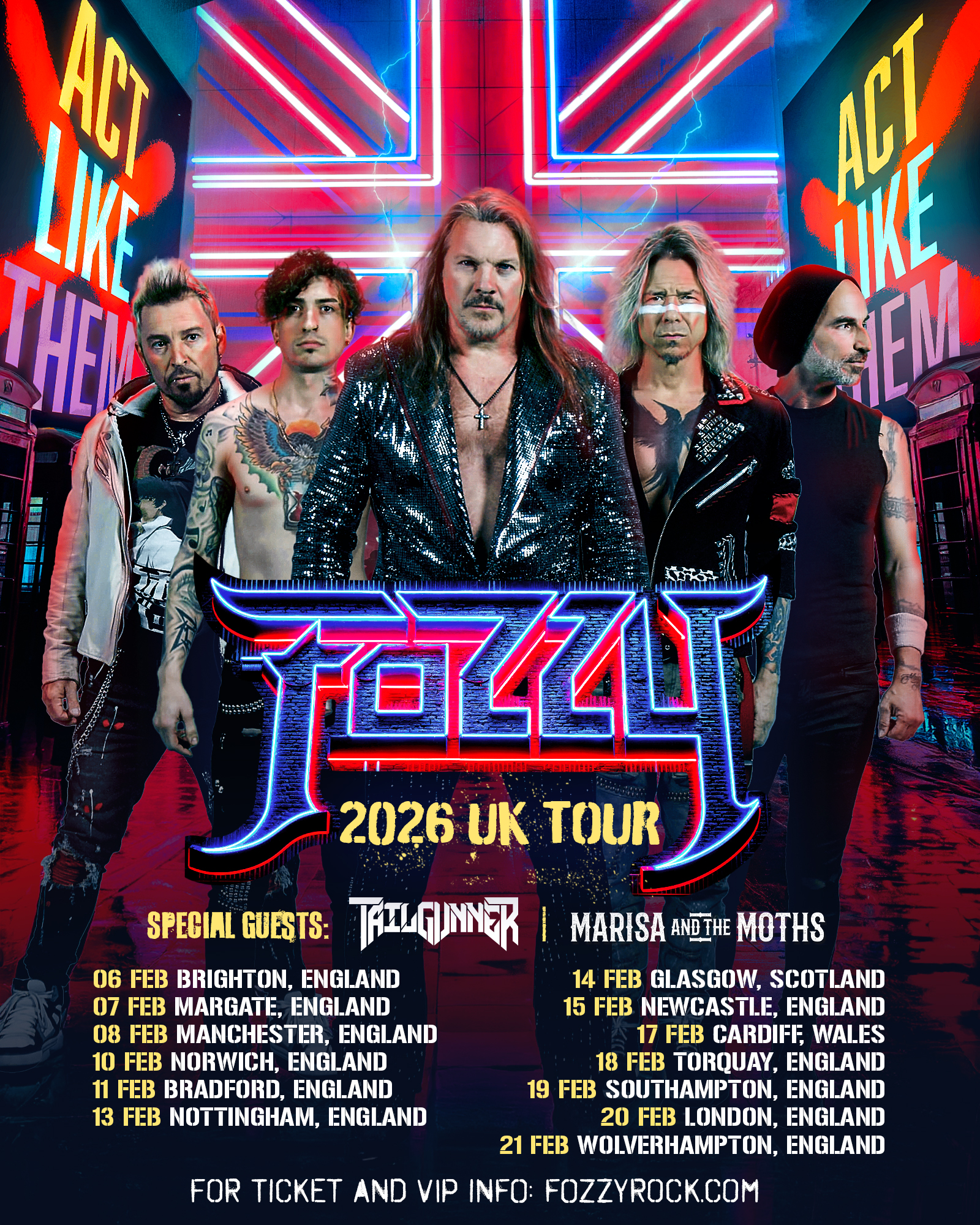 洋楽 NikiNyC - NyC to the Fullest Fozzy - The Foundry Torquay