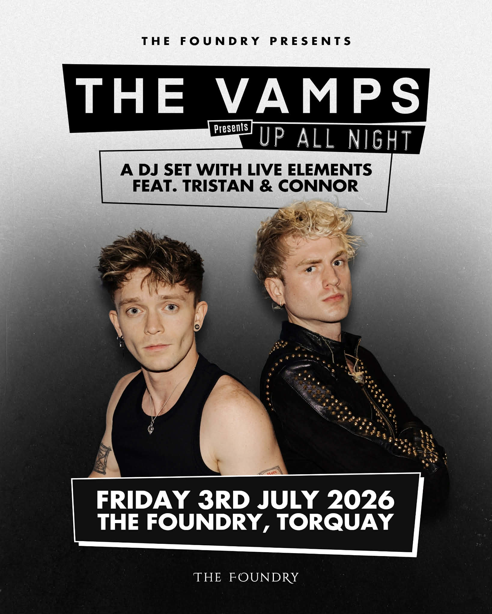 The Vamps: Up All Night - The Foundry Torquay